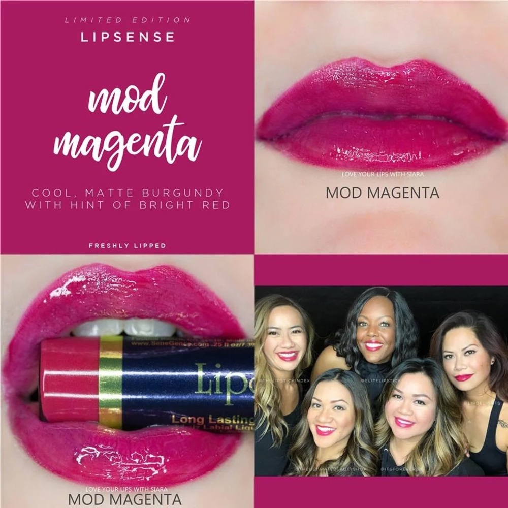 LipSense Mod Magenta Lip Color